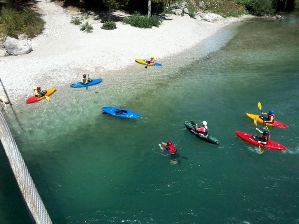 Reka Hisa river side lodge Bohinjska Bela Eksteriør billede