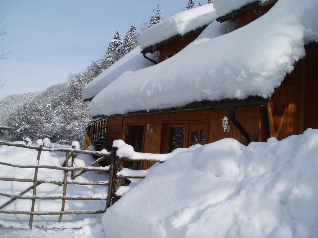 Reka Hisa river side lodge Bohinjska Bela Eksteriør billede